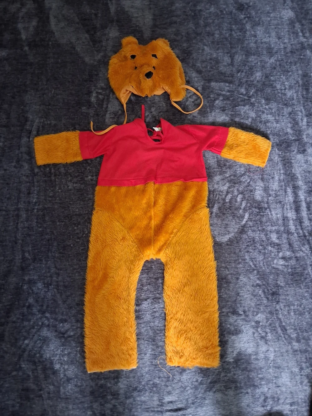Vintage Disney Winnie the Pooh Halloween 2pc Costume Kids S (4-6)